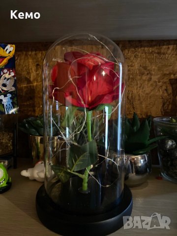 Роза в стъкленица, снимка 5 - Подаръци за жени - 27275009