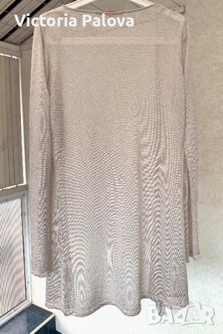 Красива златисто- сребриста жилетка LUCY NAS A SECRET Белгия, снимка 14 - Жилетки - 44230758