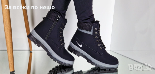 Nike Дамски Боти Найк - 2 Цвята Код P1904, снимка 2 - Дамски боти - 53363456