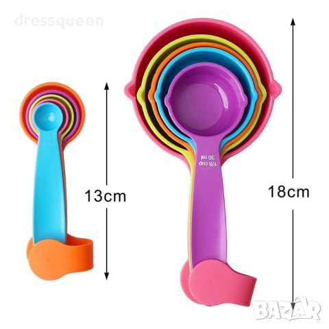 2773 РАЗНОЦВЕТНИ МАЛКИ МЕРИТЕЛНИ ЛЪЖИЧКИ - КОМПЛЕКТ ОТ 10 БРОЯ, снимка 4 - Други стоки за дома - 44237795