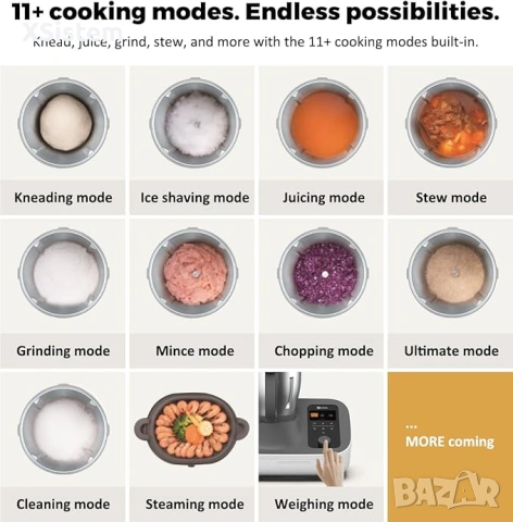 Кухненски робот Lifeite от TOKIT Auto Cook All-in-1, снимка 3 - Кухненски роботи - 53980182