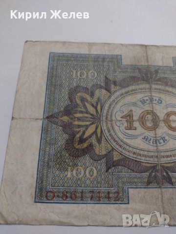 Райх банкнота -  Германия - 100 марки / 1920 година - 17909, снимка 9 - Нумизматика и бонистика - 31029703