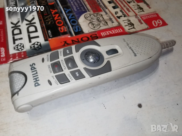PHILIPS SPEECH MIKE PRO-MADE IN AUSTRIA 2804262039MREMO, снимка 3 - Микрофони - 54346774
