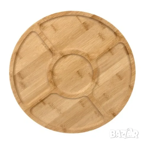 Въртяща се бамбукова дъска за сирена и мезета , снимка 9 - Други стоки за дома - 48042145