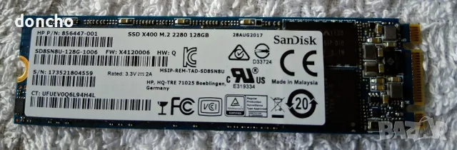 Ssd Sand disk 128gb 