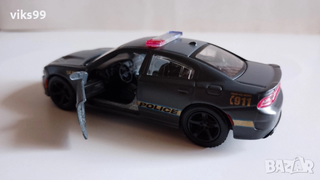 2018 Dodge Charger SRT Hellcat Police - Maisto 1:45, снимка 3 - Колекции - 52490140