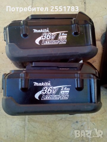 36в литеиви  батерии  и зарядно за перфоратор макита, снимка 4 - Винтоверти - 37240094