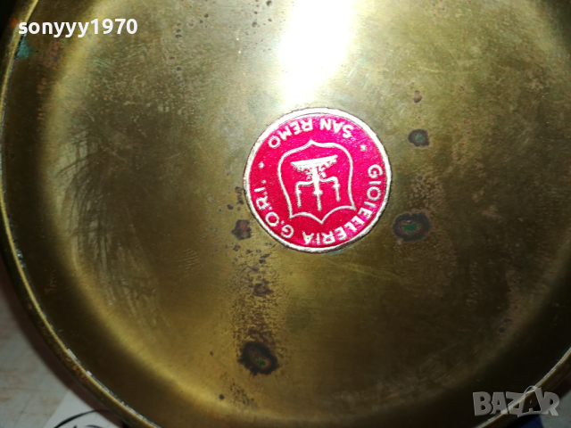 SAN REMO GIOIELLERIA G.O.R.I.ANTIQUE-ВНОС FRANCE 0903242022, снимка 3 - Антикварни и старинни предмети - 44687210