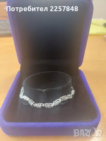 Нова сребърна гривна