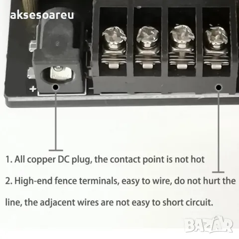 Захранване за усилвател 2 по 100 W Клас D 24 V 4 A мощност AC DC Adapter преобразувател трансформато, снимка 18 - Ресийвъри, усилватели, смесителни пултове - 47850632