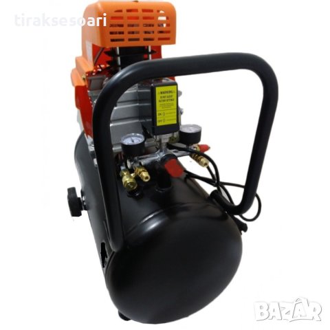 Немски Монофазен компресор STAHLMAYER , 1500 W, 25 л, снимка 3 - Компресори - 42350924