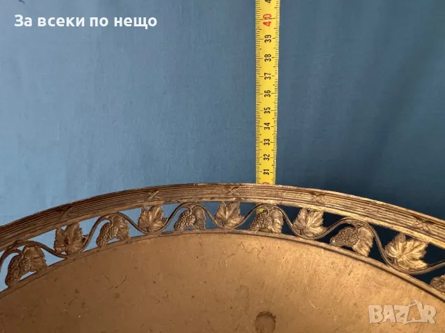 Немска стара посребрена фруктиера с маркировки - WMF, снимка 11 - Антикварни и старинни предмети - 50319468