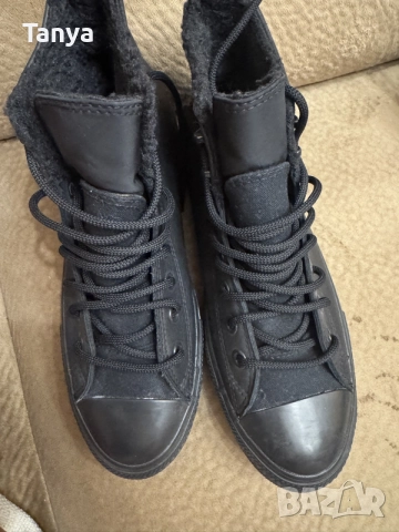 CONVERSE NEW кецове ест. кожа