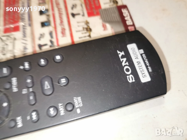 SONY RM-AMU139 AUDIO REMOTE-ВНОС SWISS 2412251205, снимка 4 - Ресийвъри, усилватели, смесителни пултове - 52890615