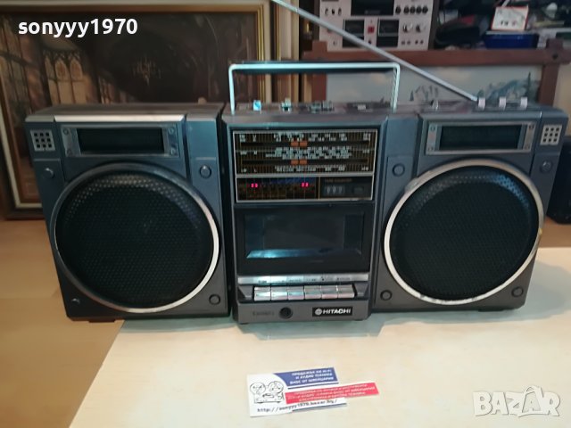 hitachi с една сваляща се колона 1602231950, снимка 2 - Радиокасетофони, транзистори - 39690773