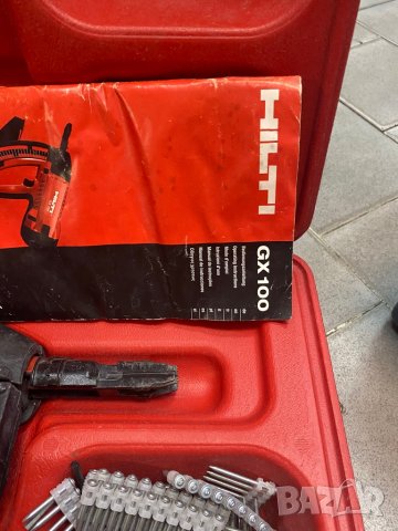 Газов пистолет Hilti с патрони, снимка 2 - Други инструменти - 37860916