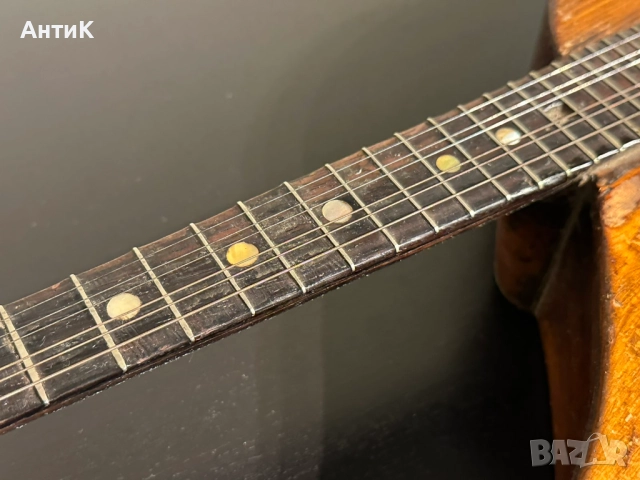 Стара Италианска Мандолина G. Puglisi Reale Figli, снимка 12 - Струнни инструменти - 52917577