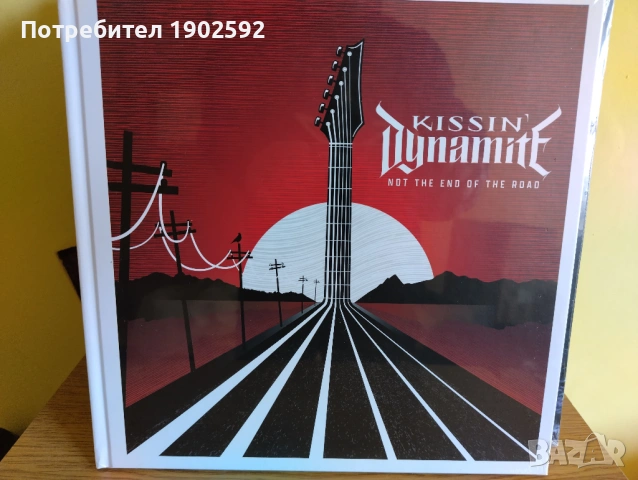  Kissin' Dynamite ‎– Not The End Of The Road -Earbook  Hard Rock 