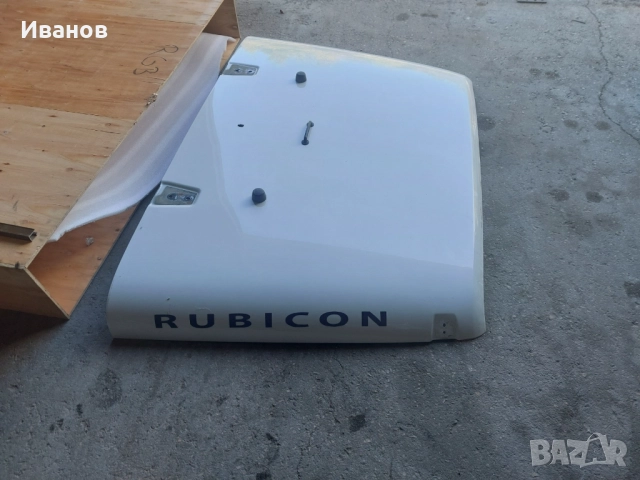 Jeep Wrangler Rubicon - преден оригинален капак-бял, снимка 5 - Части - 52319859