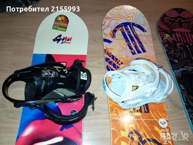 Сноуборд дъски и автомати / snowboard , снимка 11 - Зимни спортове - 42689237