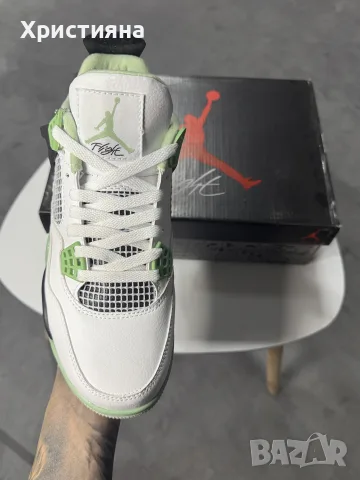 Air Jordan 4 Retro Seafoam, снимка 2 - Маратонки - 56435148