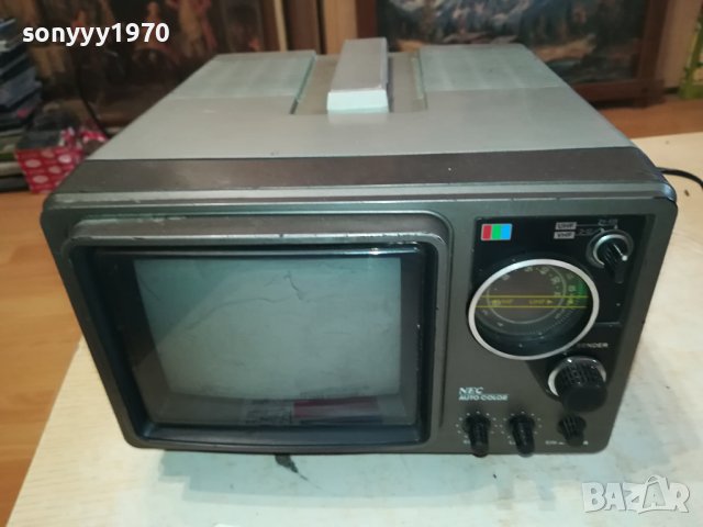 nec color tv-antique 2702241614, снимка 2 - Антикварни и старинни предмети - 44495922
