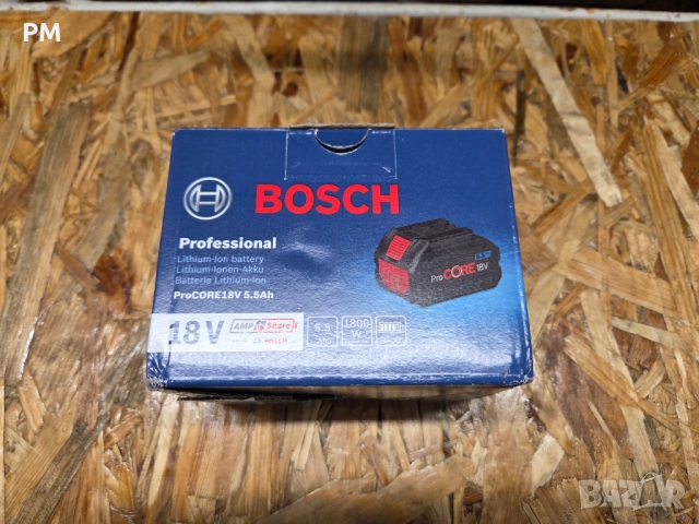 Акумулаторна батерия Bosch proCORE 18V 5.5Ah Original Нова! Гаранция!
