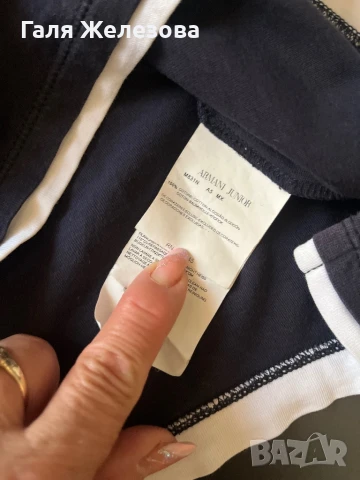 Armani Junior-детска блузка, снимка 3 - Детски Блузи и туники - 51414915