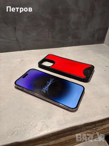 Перфектен Iphone 14 Pro Max 256 GB Purple, снимка 11 - Apple iPhone - 54258904