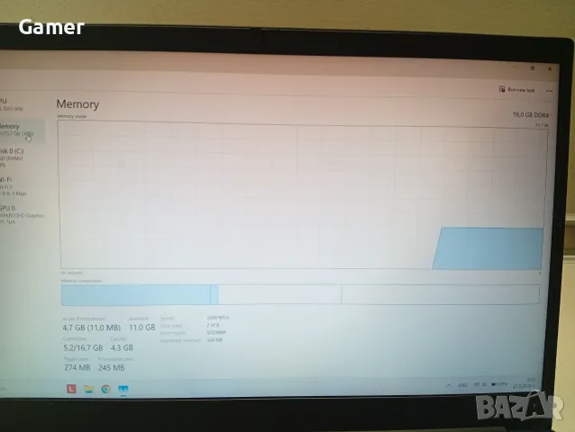 Lenovo Thinkpad E14 Gen4 i3-1215u/ 16GB/ 256GB NVMe Гаранция 12м, снимка 2 - Лаптопи за работа - 56111597