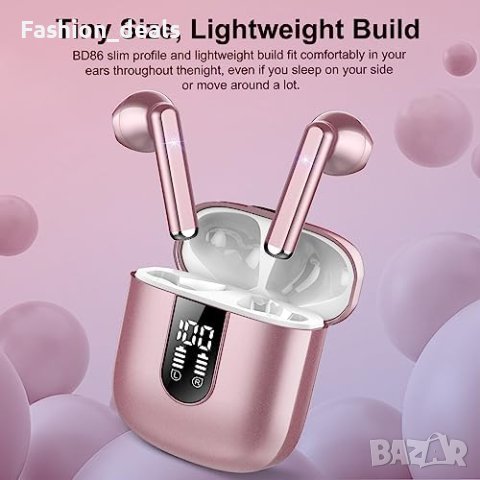 Нови Безжични Bluetooth 5.3 слушалки 30ч. време на работа Подарък, снимка 6 - Безжични слушалки - 42592111