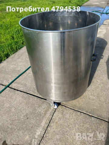 ПРОФЕСИОНАЛЕН НЕМСКИ INOX СЪД 450L / COR450 – КАТО НОВ, снимка 3 - Други машини и части - 54345284