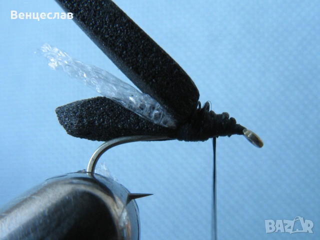 Изкуствени мухи - мушица Bibio, снимка 9 - Стръв и захранки - 54304586