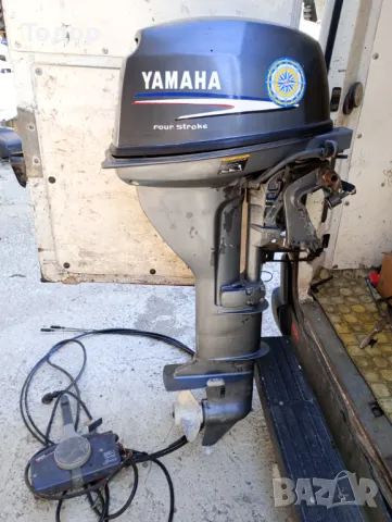 Продавам извънб. д-л Yamaha-Four Stroke 9,9HP, 4т,ел.стартер,щамбайн и жила,внос от Италия