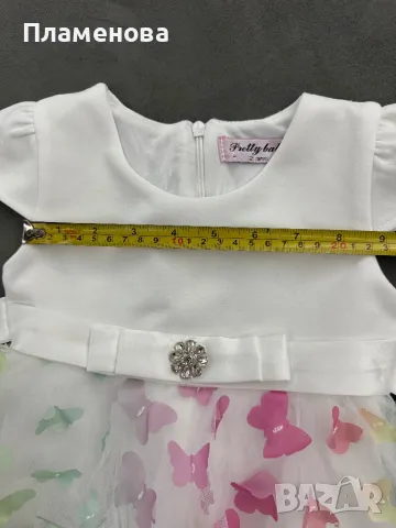 Бебешка официална рокля 1-2 годинки, снимка 9 - Детски рокли и поли - 49562163