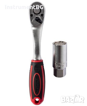 Комплект тресчотка 3/8 + мулти-функционална вложка , снимка 3 - Ключове - 31985946