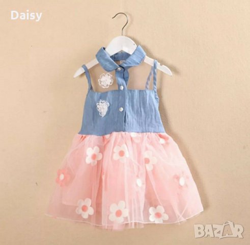 Детски Роклички за близначки 1,2,3,4 год., снимка 1