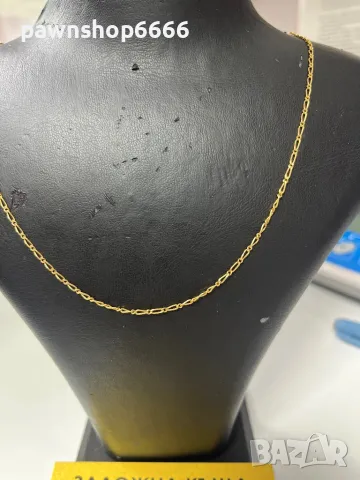 Златен синджир 18 карата, снимка 4 - Колиета, медальони, синджири - 47837335