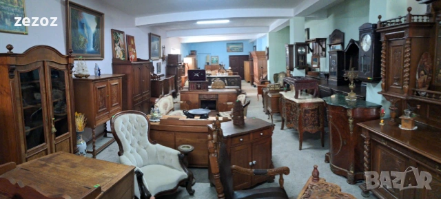 Старинни и антикварни мебели, снимка 6 - Секции и витрини - 33595437
