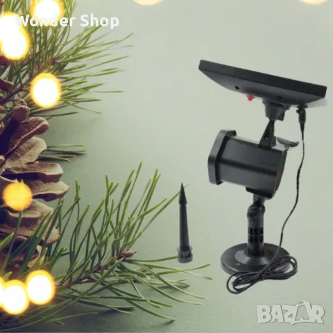 Водоустойчив външен лазер с коледни светлини, соларен, снимка 3 - Декорация за дома - 48289895