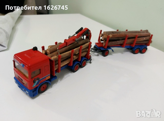 SIKU 1:55 DAF,MAN и MERCEDES-BENZ, снимка 4 - Колекции - 52903109