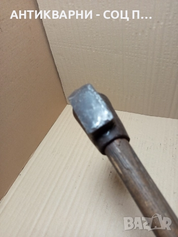 Стара Немска Брадва Със Дръжка Сап 1.700кг., снимка 7 - Антикварни и старинни предмети - 52697546