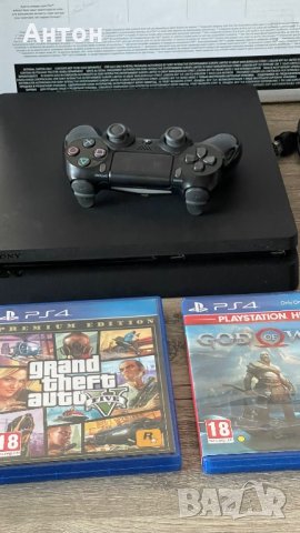 Продавам PlayStation 4 slim 500 GB , снимка 3 - Игри за PlayStation - 35009710