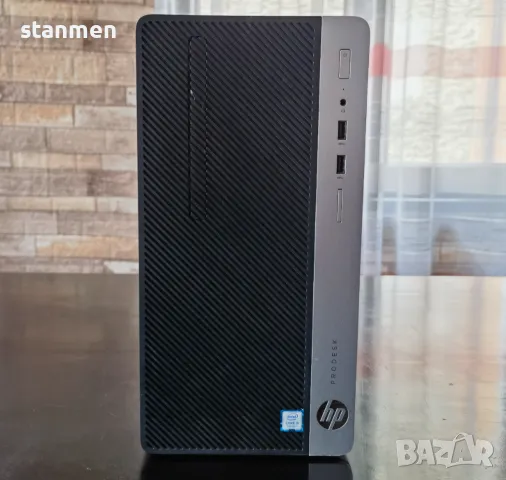 Продавам компютър HP ProDesk 400 G4/4x3.4ghz/320gbSSD/8gbDDR4/HD5450/DVDrw/Профилактиран , снимка 2 - Работни компютри - 49465184