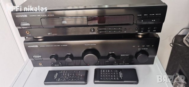 Комплект CD player Kenwood DP-3040 + усилвател Kenwood KA-2050R + 2бр.дистанциони , снимка 2 - Аудиосистеми - 31214076