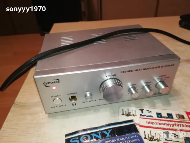 DYNAVOX CS-PA1 AMPLIFIER 0411240956LNWCR, снимка 6 - Ресийвъри, усилватели, смесителни пултове - 47830508