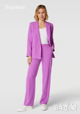 Mango нов с етикет дамски блейзър сако в разкошен цвят орхидея, снимка 15 - Сака - 52815924