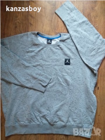 Nike Jordan Flight Future Remix Fleece - страхотна мъжка блуза 3ХЛ , снимка 6 - Спортни дрехи, екипи - 32188117