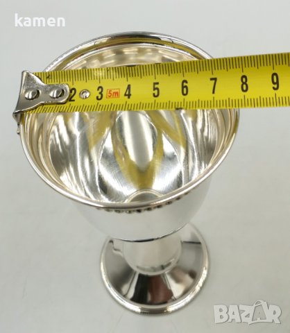 Сребърна чаша бокал 200 мл, снимка 8 - Чаши - 42574259