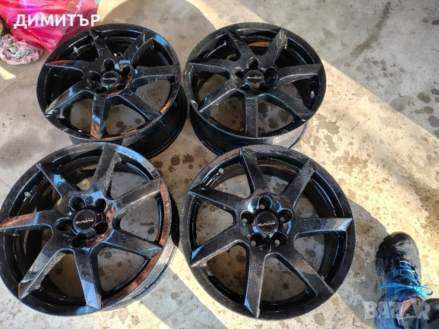 4бр.АЛУМИНИЕВИ ДЖАНТИ 17ки за HYUNDAI i20 5x114,3 7J ET40, снимка 2 - Гуми и джанти - 52323116